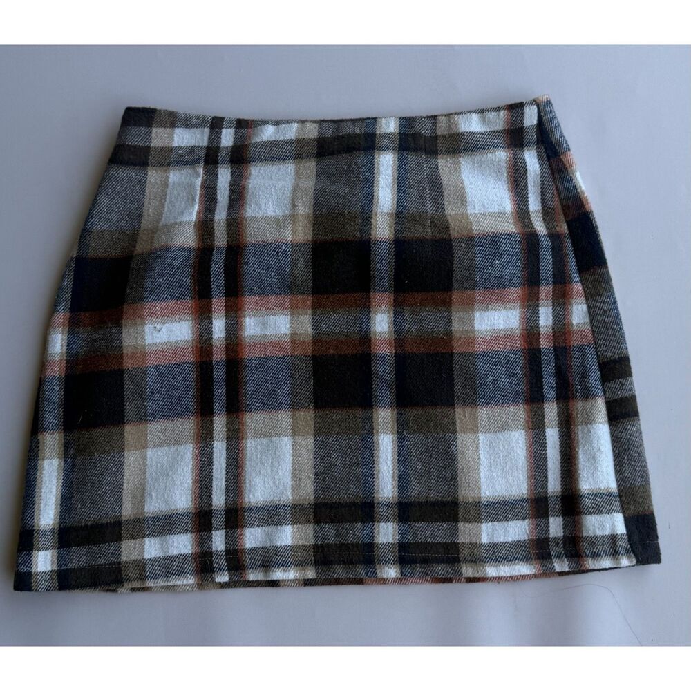 Fall Plaid Skirt